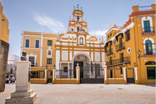Basilika im Macarena-Viertel von Sevilla