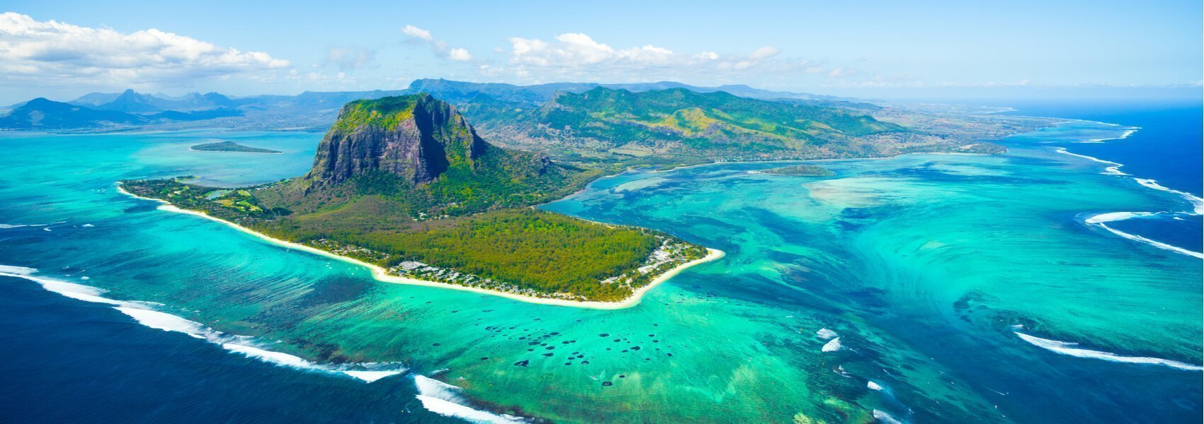 Panorama auf Mauritius