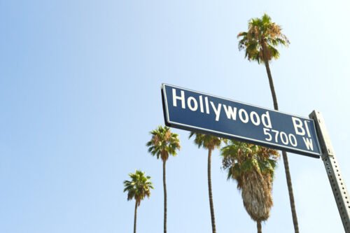 Hollywood Boulevard in Los Angeles