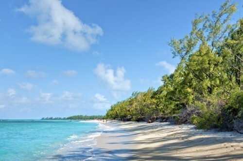 Ile aux Cerfs vor der Küste von Mauritius