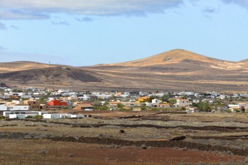 Lajares im Landesinneren von Fuerteventura
