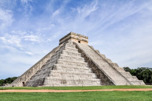 Maya-Pyramide in Mexiko