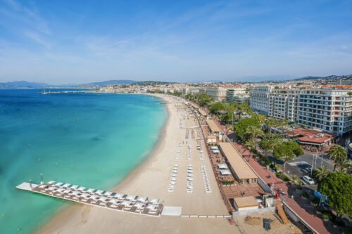 Die Croisette von Cannes