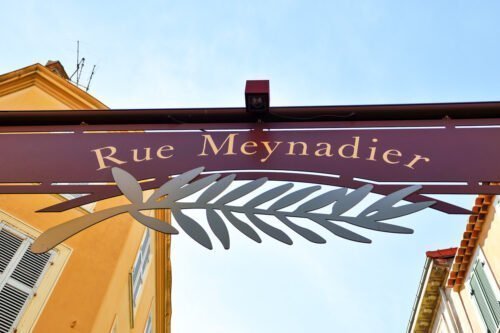 Rue Meynadier im Stadtzentrum von Cannes