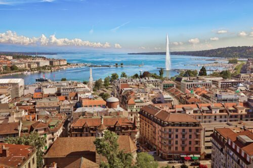 Die Altstadt von Genf