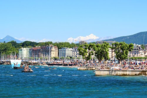 Das Viertel Paquis in Genf