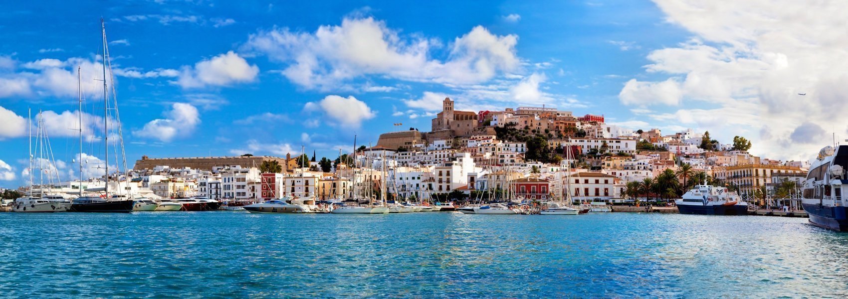 Blick auf Ibiza