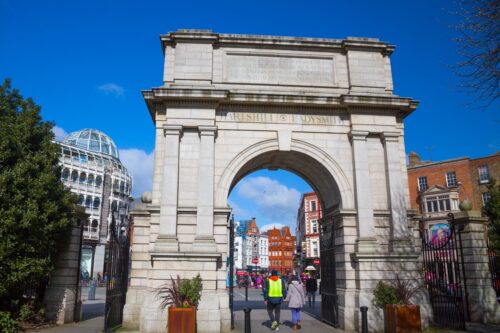 Fusillers arch, Dublin