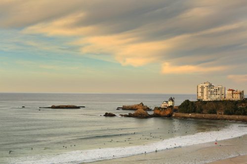 Beaurivage und C&ocirc;te des Basques, Biarritz, Frankreich