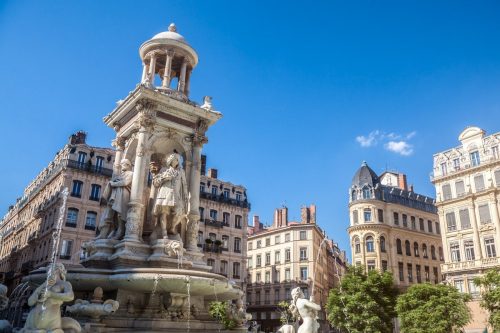 Place des Jacobins, Lyon, Frankreich